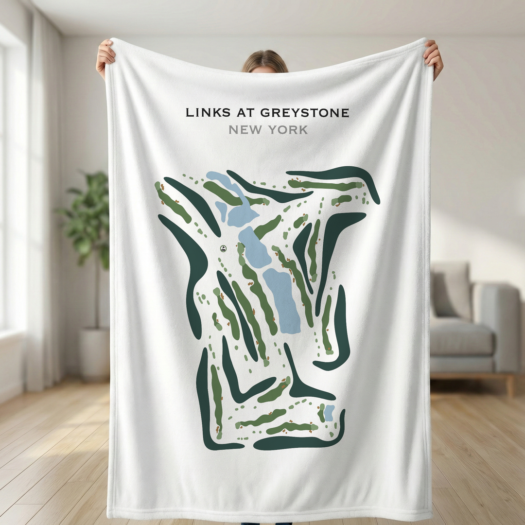The Links at Greystone, New York - Printed Golf Courses