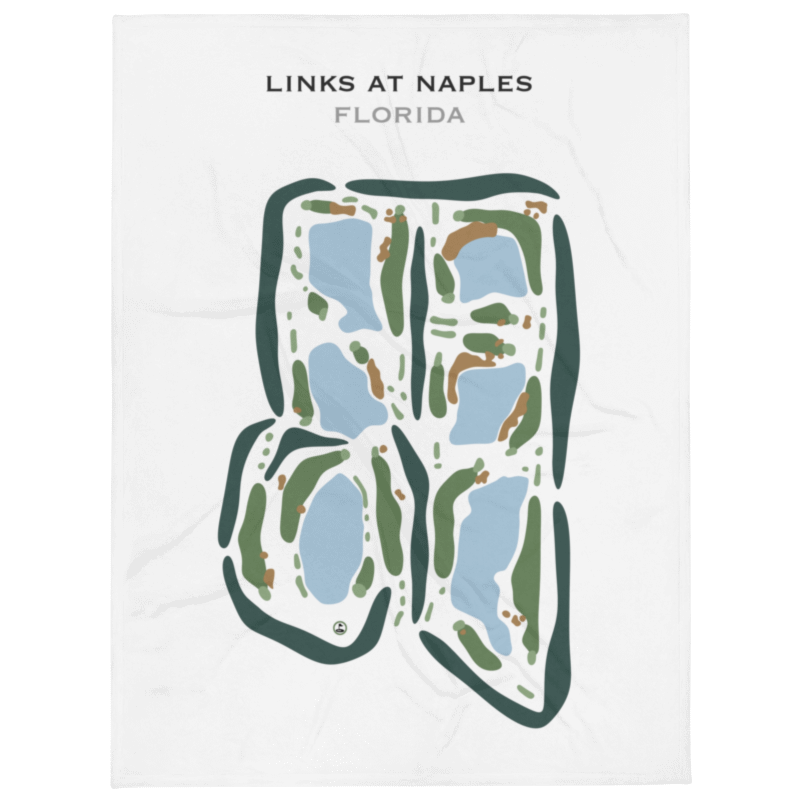 The Links of Naples, Florida - Printed Golf Courses