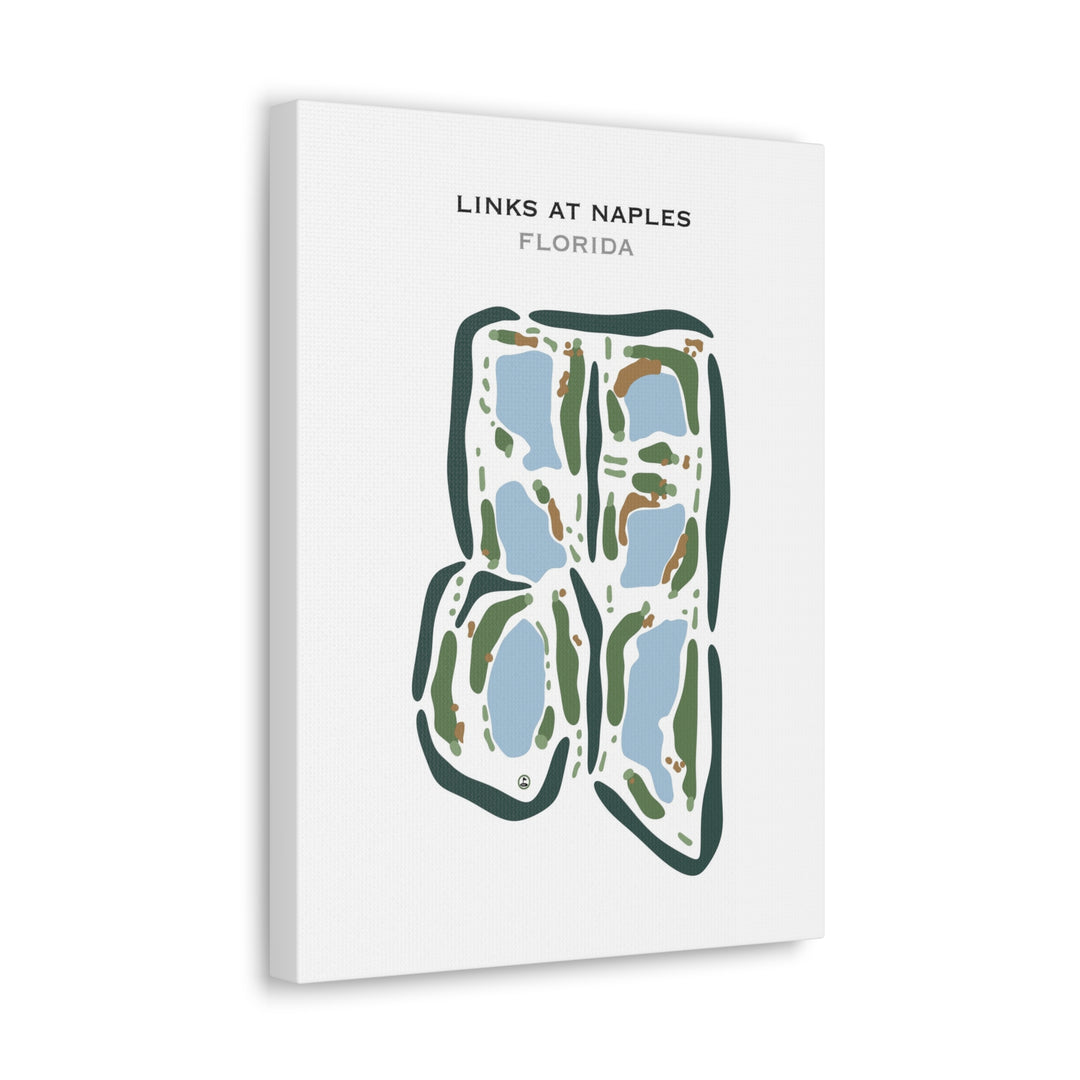 The Links of Naples, Florida - Printed Golf Courses