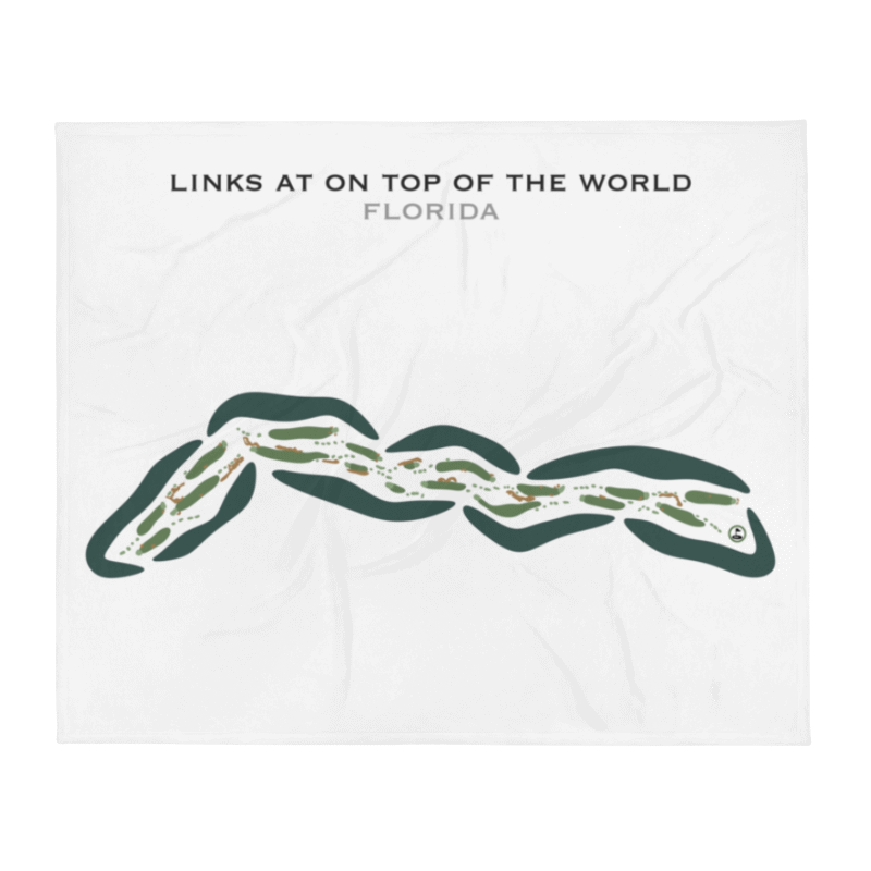 Links at On Top of the World, Florida - Printed Golf Courses