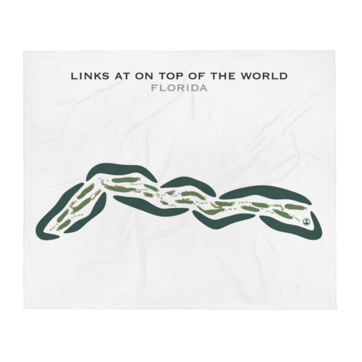 Links at On Top of the World, Florida - Printed Golf Courses