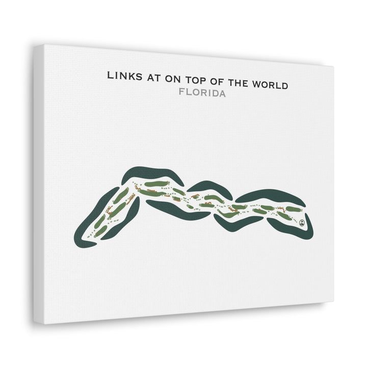Links at On Top of the World, Florida - Printed Golf Courses