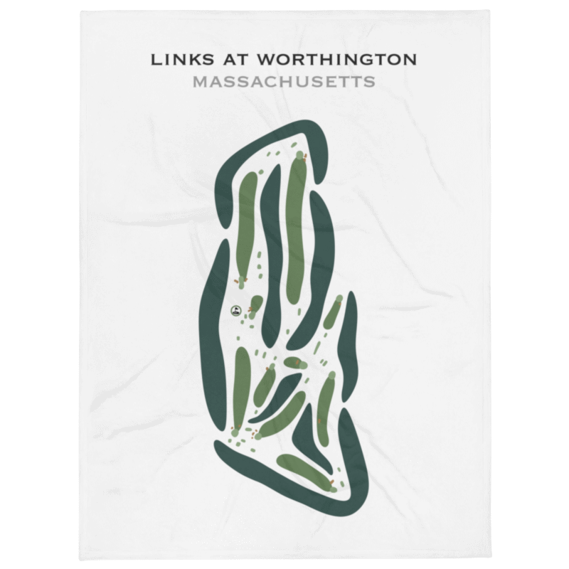 The Links at Worthington, Massachusetts - Printed Golf Courses