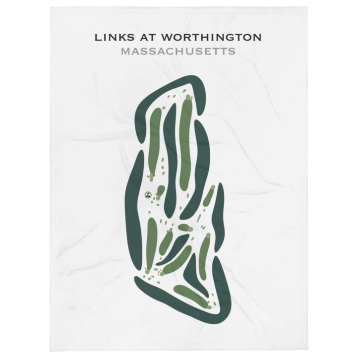 The Links at Worthington, Massachusetts - Printed Golf Courses