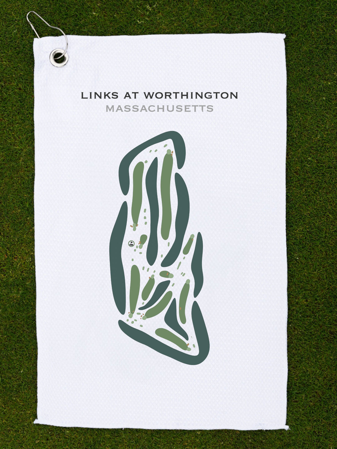 The Links at Worthington, Massachusetts - Printed Golf Courses