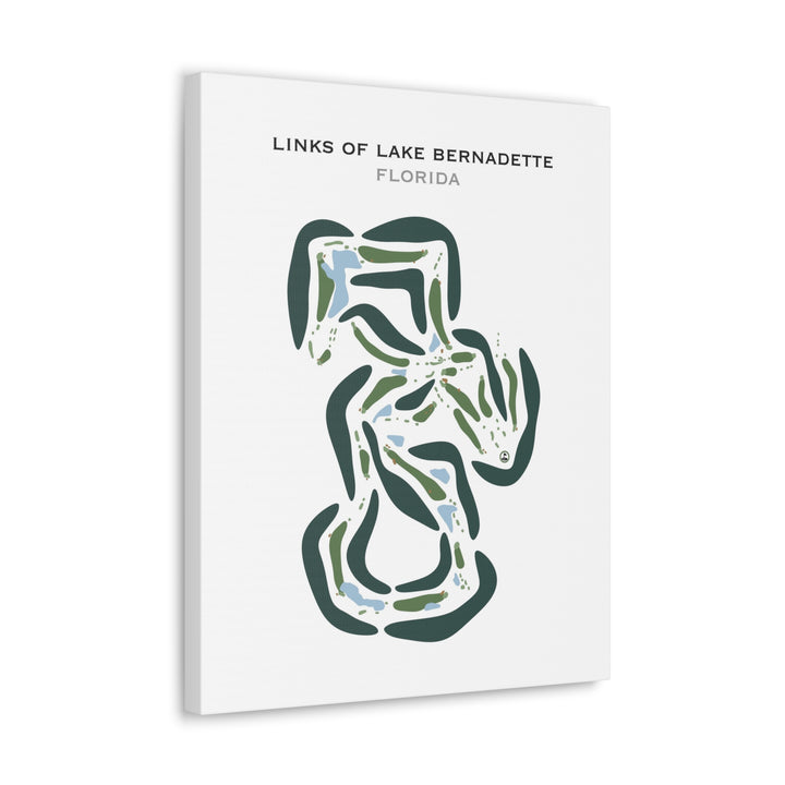 Links of Lake Bernadette, Florida - Printed Golf Courses