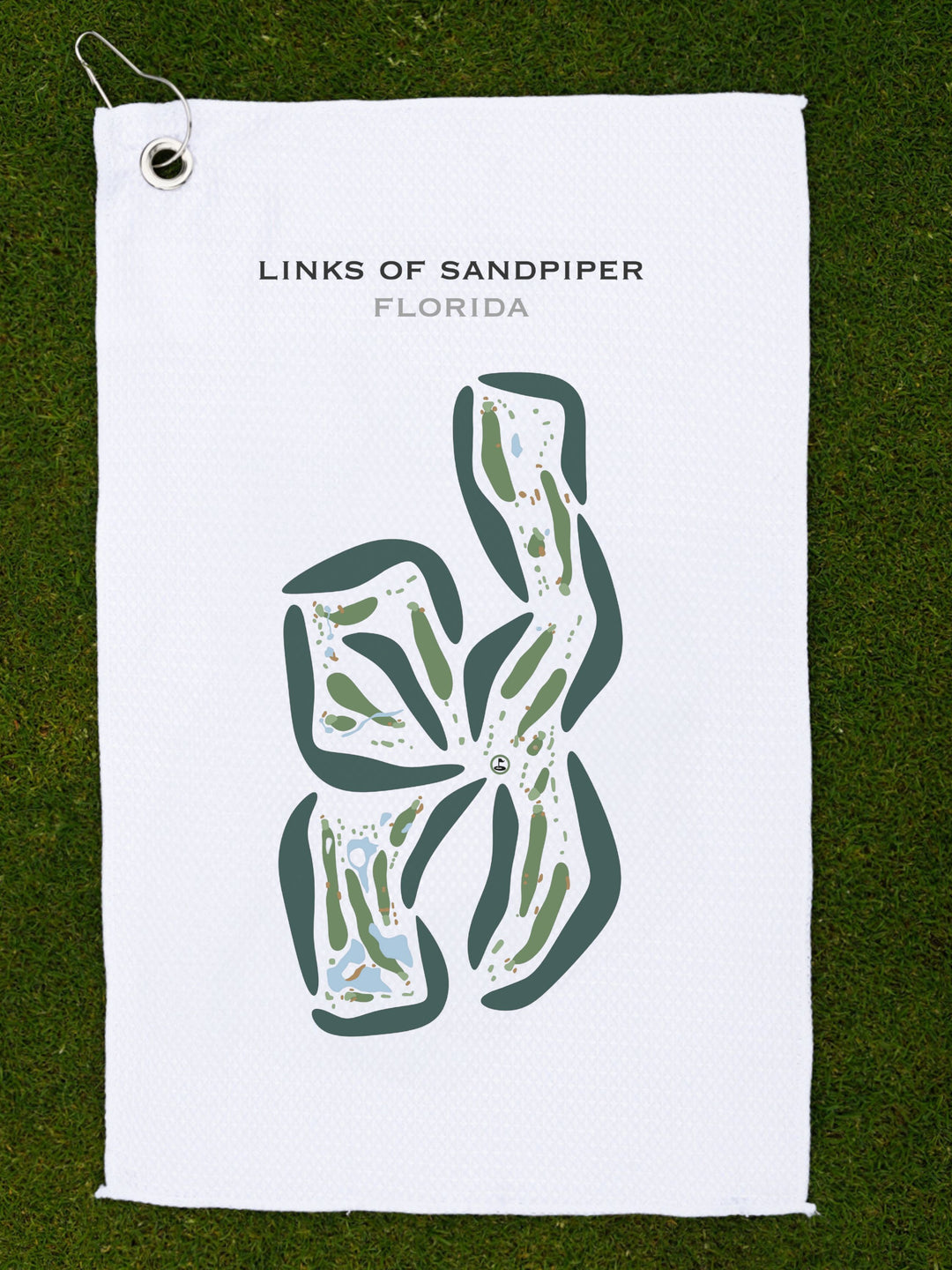 Links of Sandpiper, Florida - Printed Golf Courses