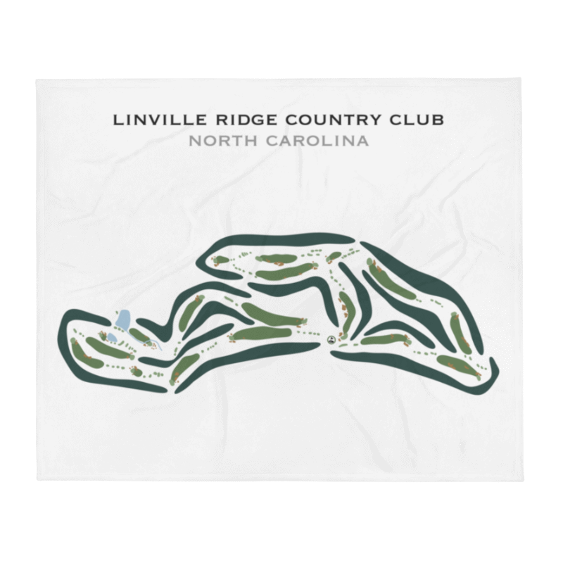 Linville Ridge Country Club, North Carolina - Printed Golf Courses