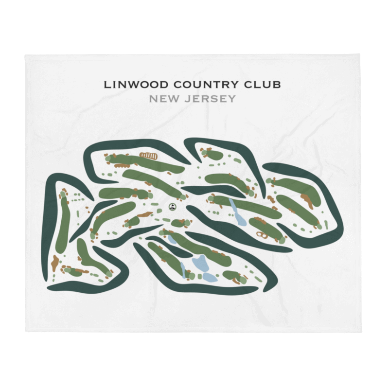 Linwood Country Club, New Jersey - Printed Golf Courses