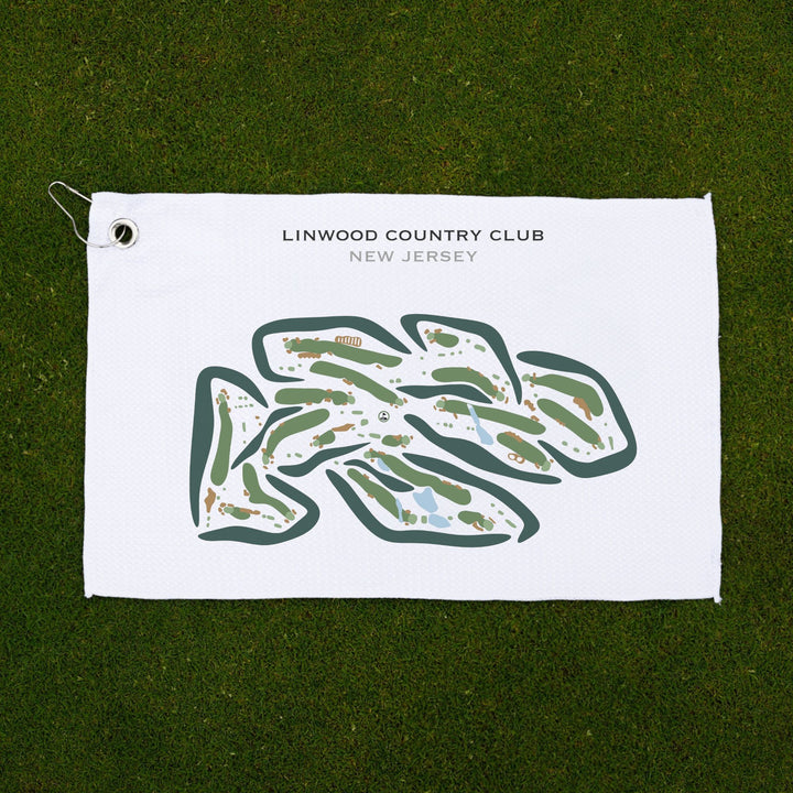 Linwood Country Club, New Jersey - Printed Golf Courses