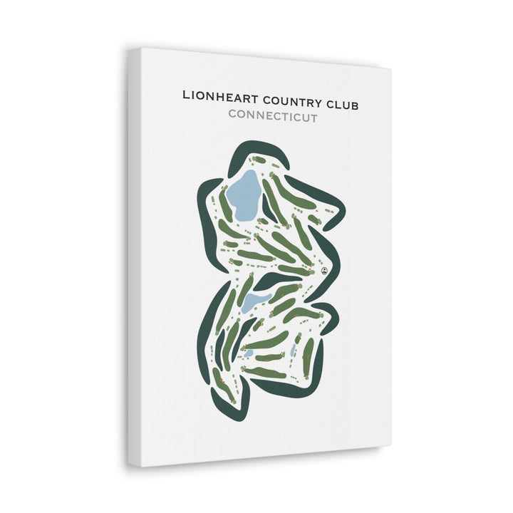 Lionheart Country Club, Connecticut - Printed Golf Courses