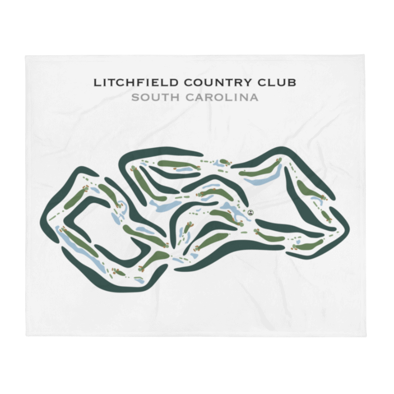 Litchfield Country Club, South Carolina - Printed Golf Courses