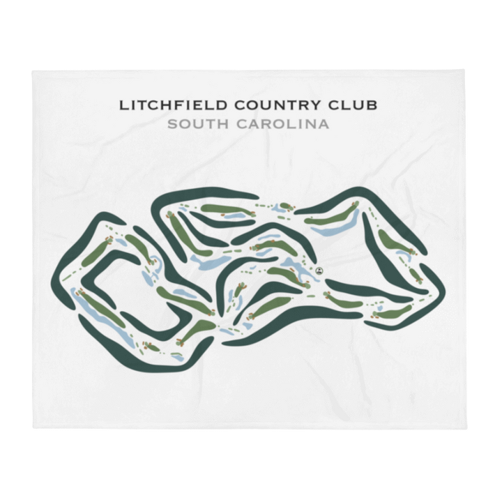 Litchfield Country Club, South Carolina - Printed Golf Courses