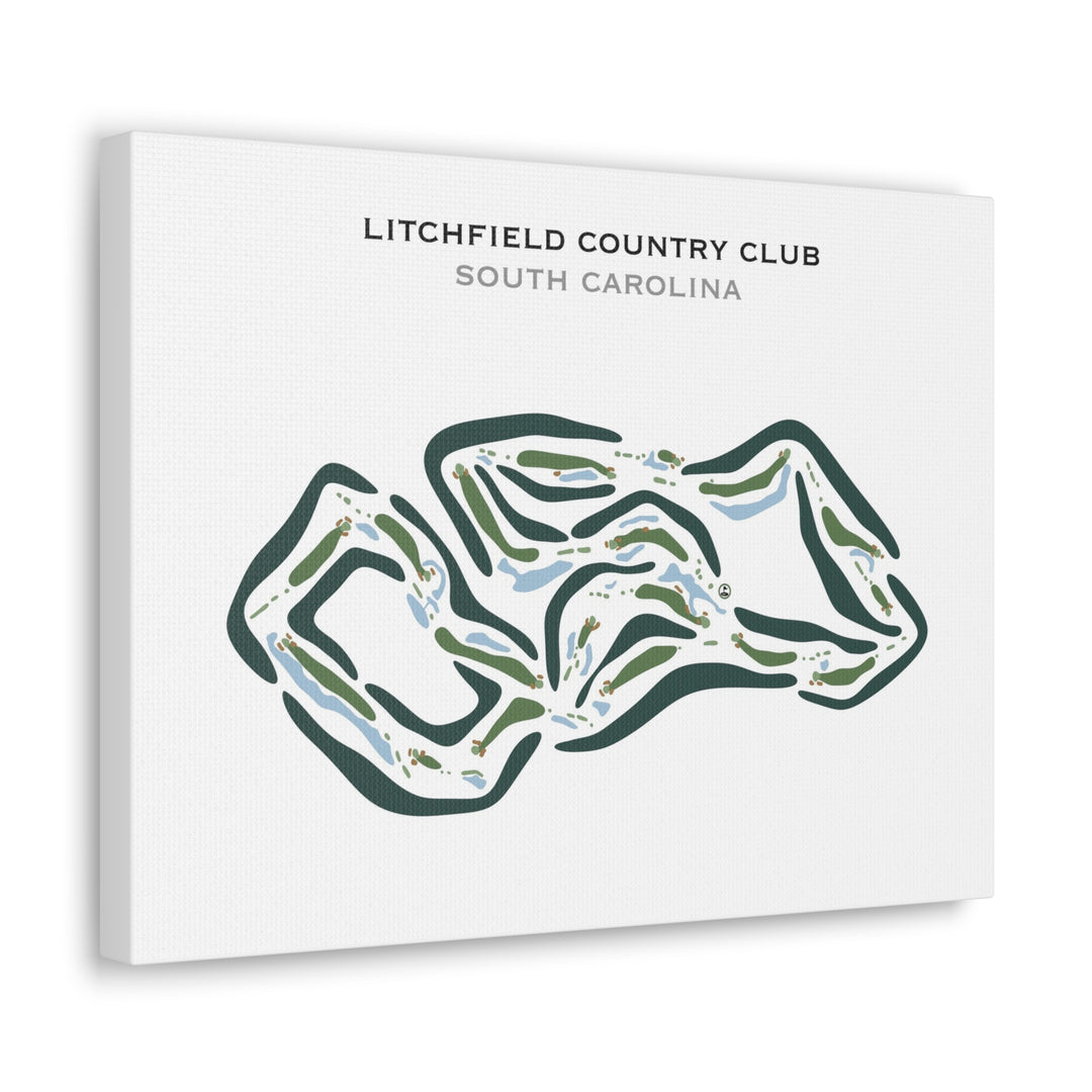 Litchfield Country Club, South Carolina - Printed Golf Courses