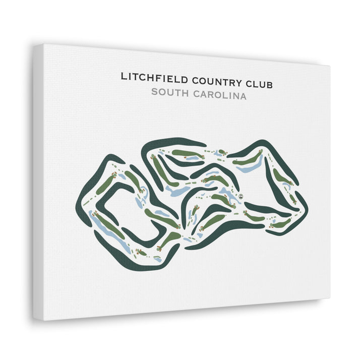 Litchfield Country Club, South Carolina - Printed Golf Courses