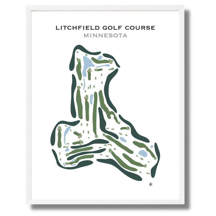 Litchfield Golf Course, Minnesota - Golf Course Prints