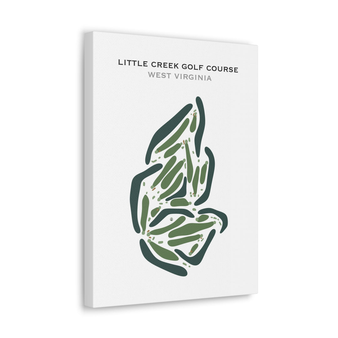 Little Creek Golf Course, West Virginia - Printed Golf Courses