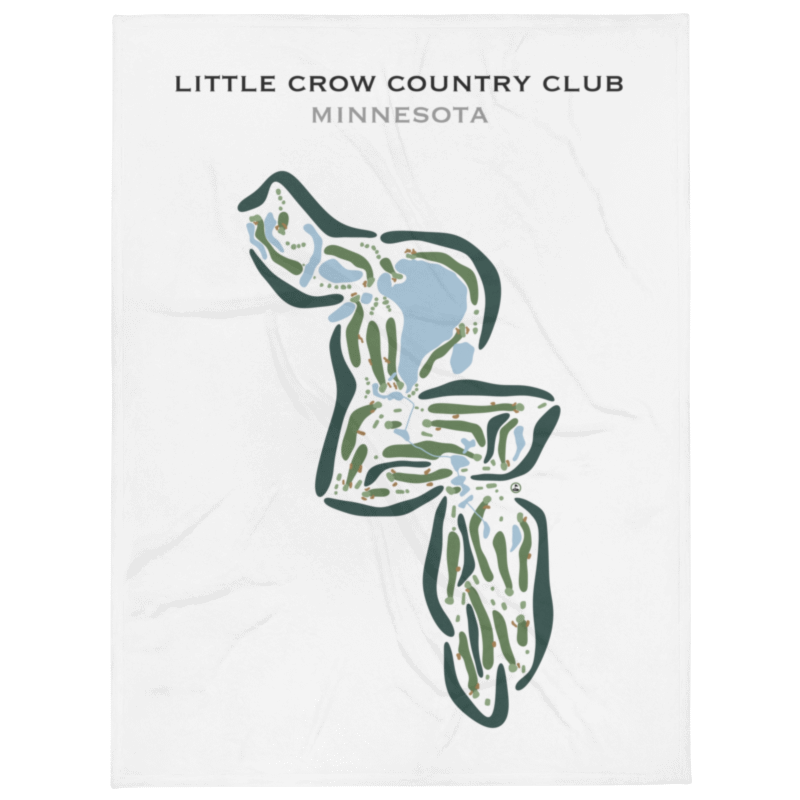 Little Crow Country Club, Minnesota - Printed Golf Courses