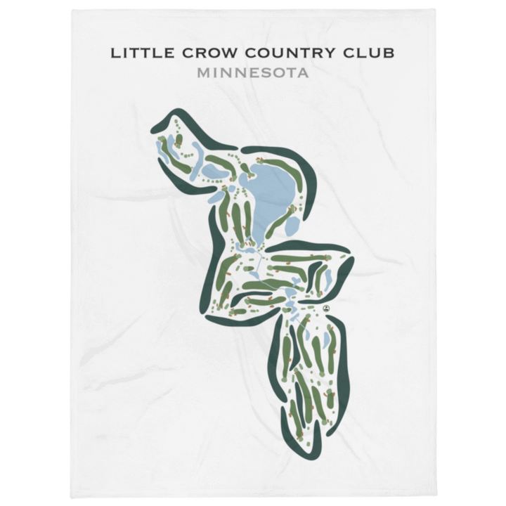 Little Crow Country Club, Minnesota - Printed Golf Courses