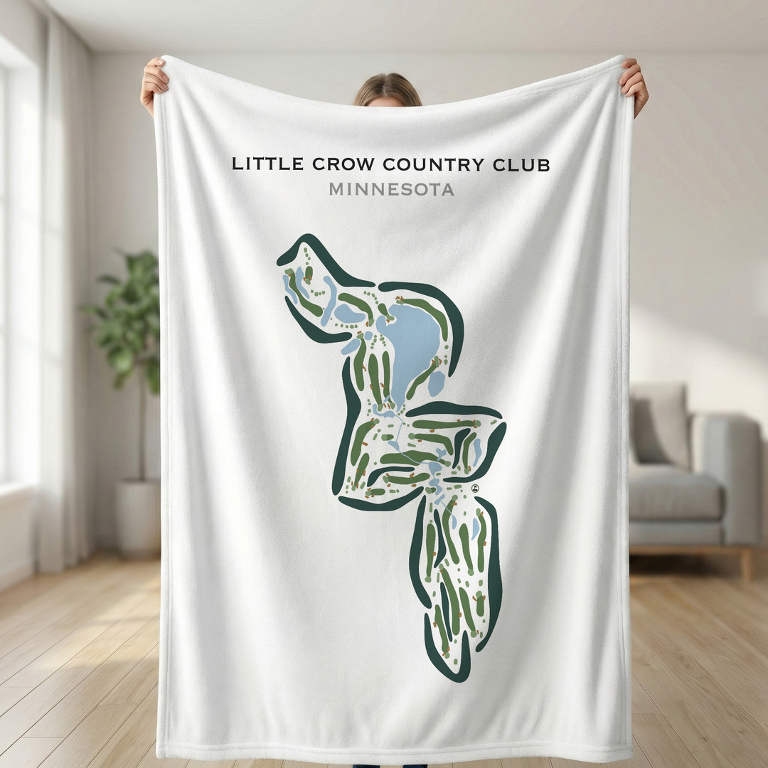 Little Crow Country Club, Minnesota - Printed Golf Courses