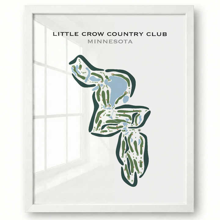Little Crow Country Club, Minnesota - Printed Golf Courses
