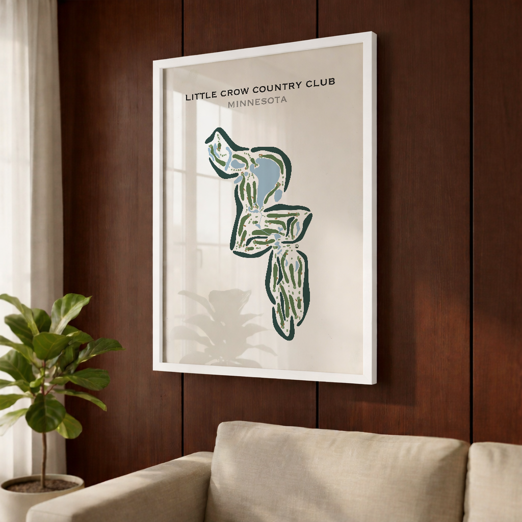Little Crow Country Club, Minnesota - Printed Golf Courses