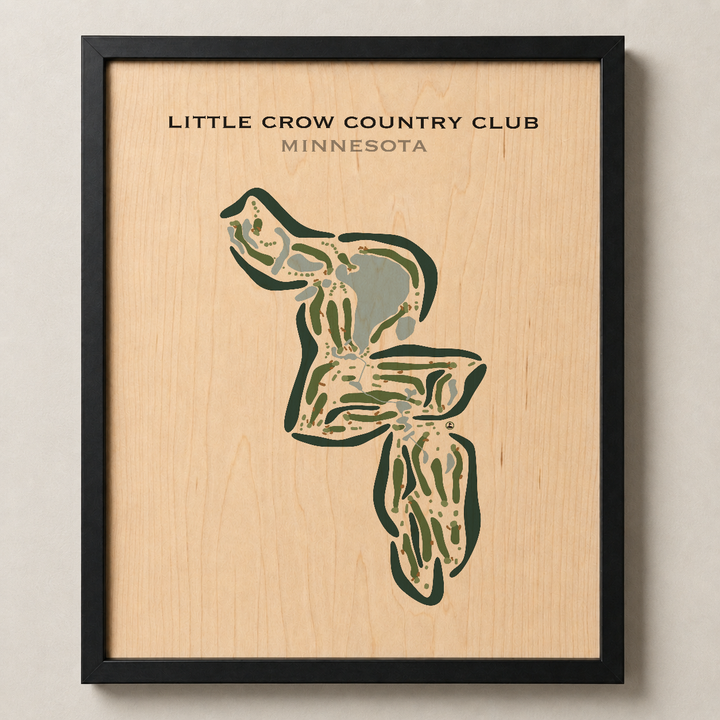 Little Crow Country Club, Minnesota - Printed Golf Courses