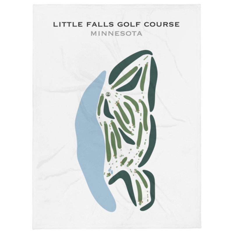 Little Falls Golf Course, Minnesota - Printed Golf Courses