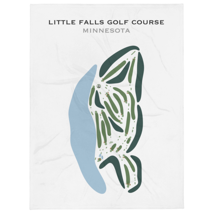 Little Falls Golf Course, Minnesota - Printed Golf Courses