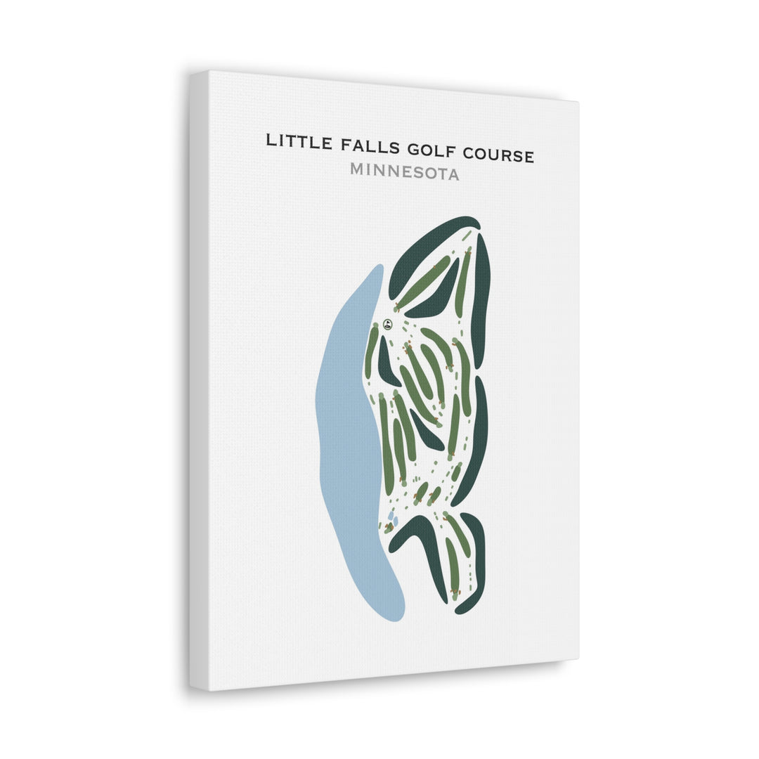 Little Falls Golf Course, Minnesota - Printed Golf Courses