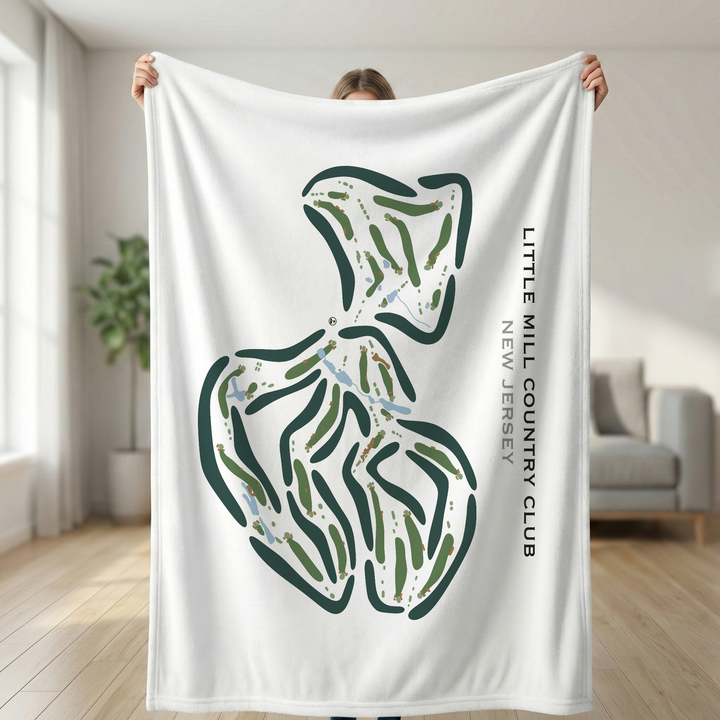 Little Mill Country Club, New Jersey - Printed Golf Courses