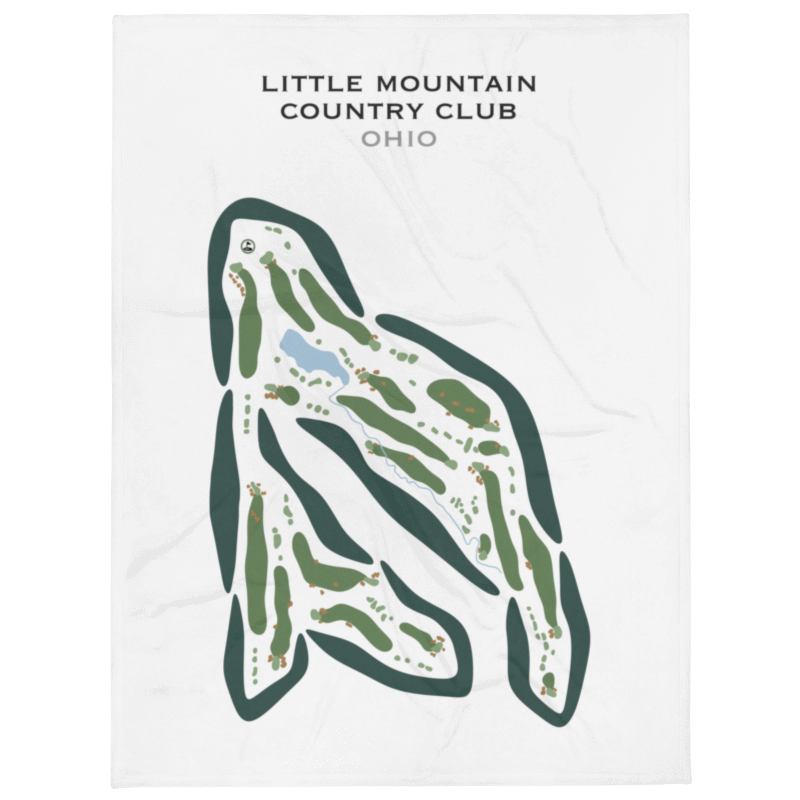 Little Mountain Country Club, Ohio - Printed Golf Courses