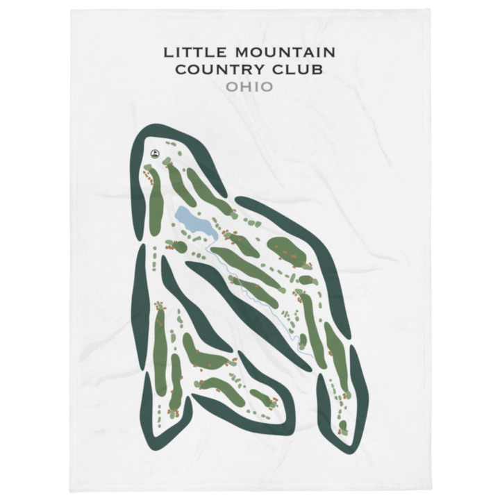 Little Mountain Country Club, Ohio - Printed Golf Courses