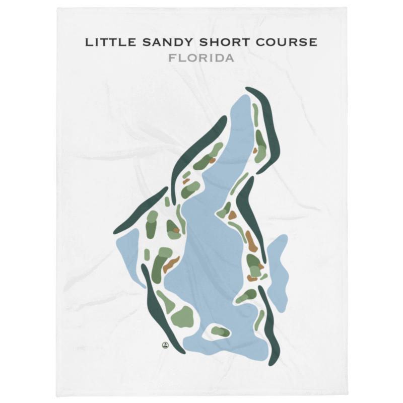 Little Sandy Short Course, Florida - Printed Golf Courses