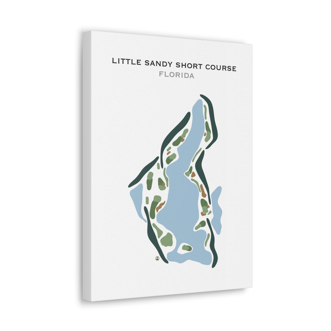 Little Sandy Short Course, Florida - Printed Golf Courses