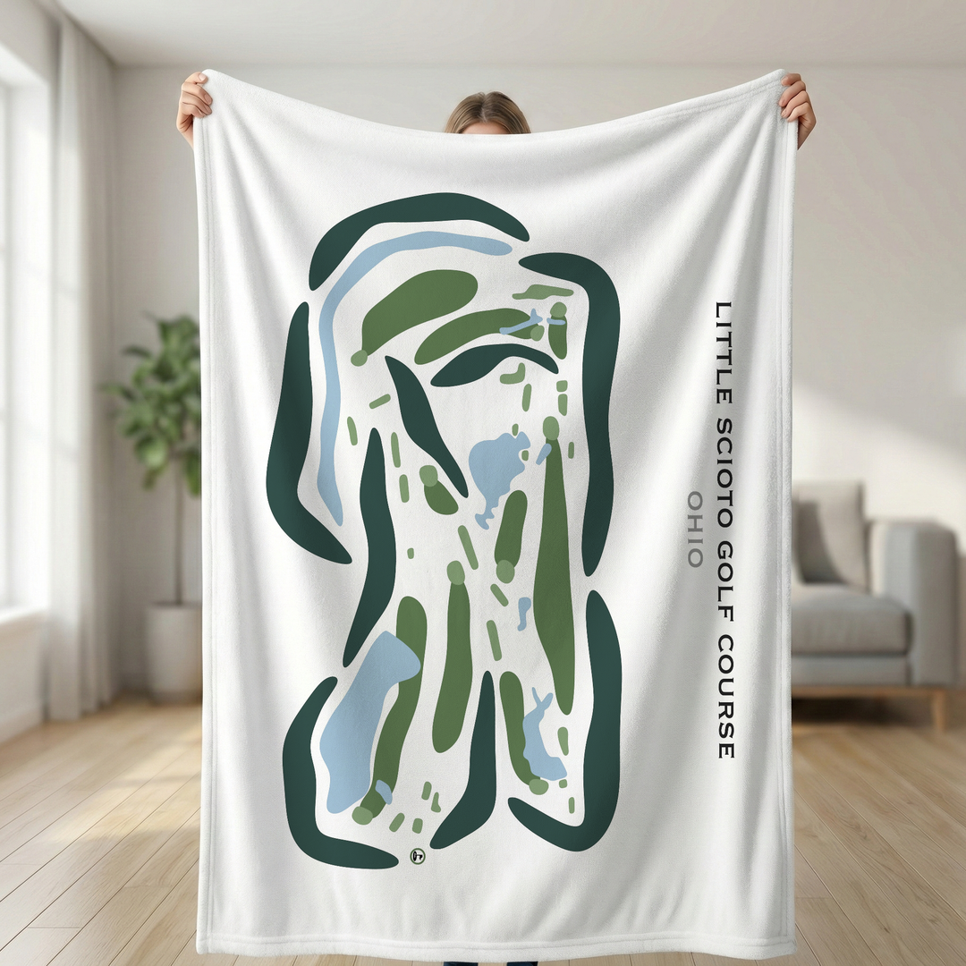 Little Scioto Golf Course, Ohio - Printed Golf Courses