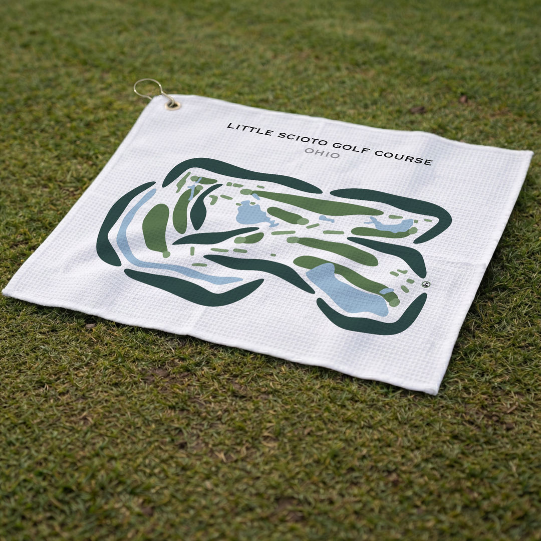 Little Scioto Golf Course, Ohio - Printed Golf Courses
