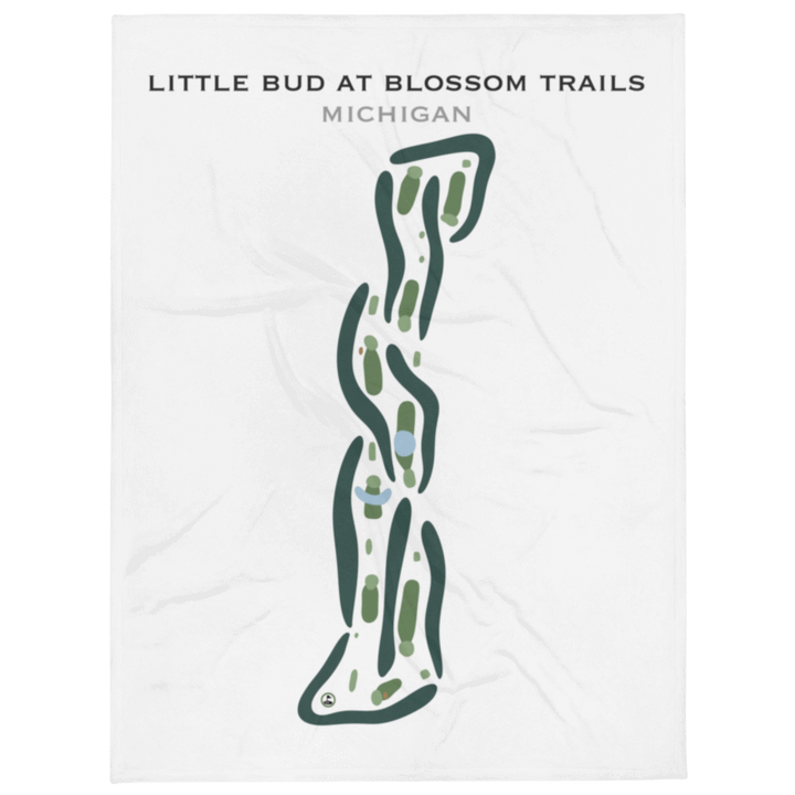 Little Bud at Blossom Trails, Michigan - Printed Golf Courses