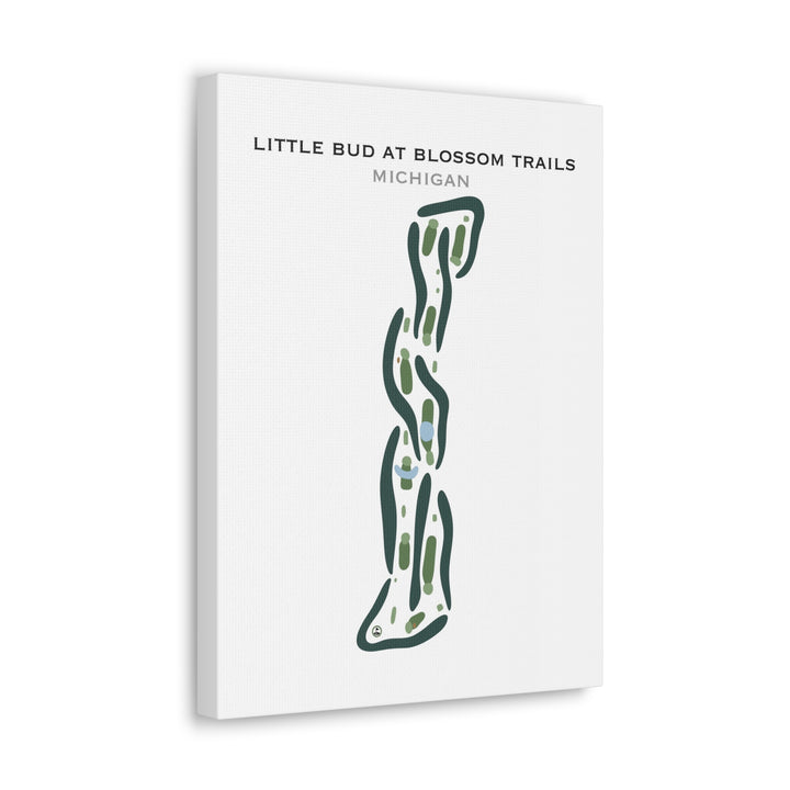Little Bud at Blossom Trails, Michigan - Printed Golf Courses