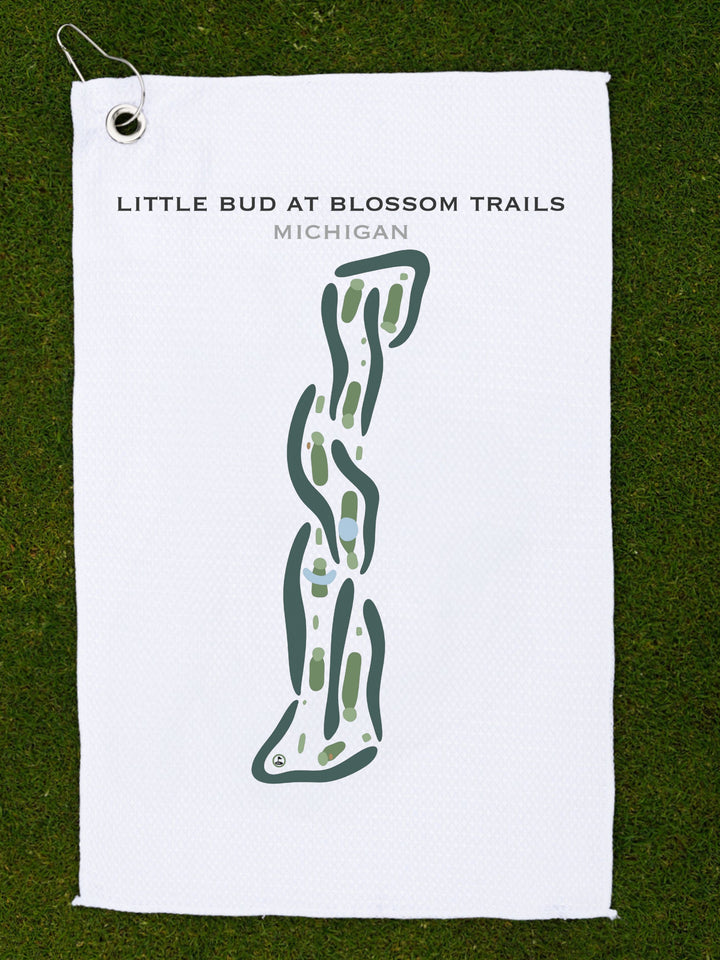 Little Bud at Blossom Trails, Michigan - Printed Golf Courses