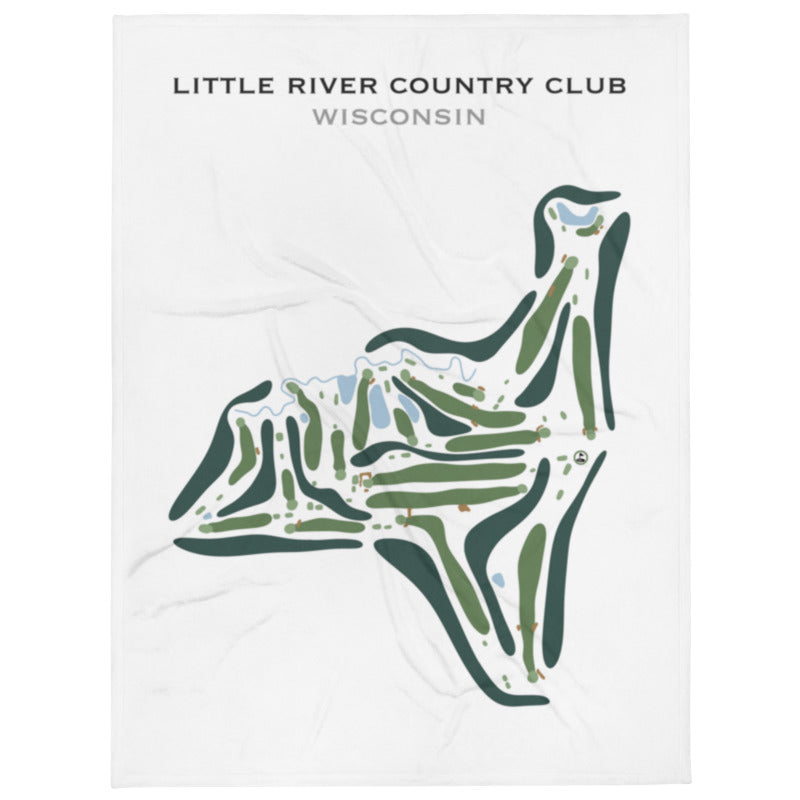 Little River Country Club, Wisconsin - Printed Golf Course