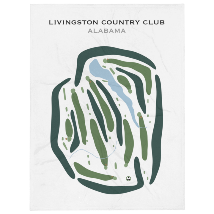 Livingston Country Club, Alabama - Printed Golf Courses