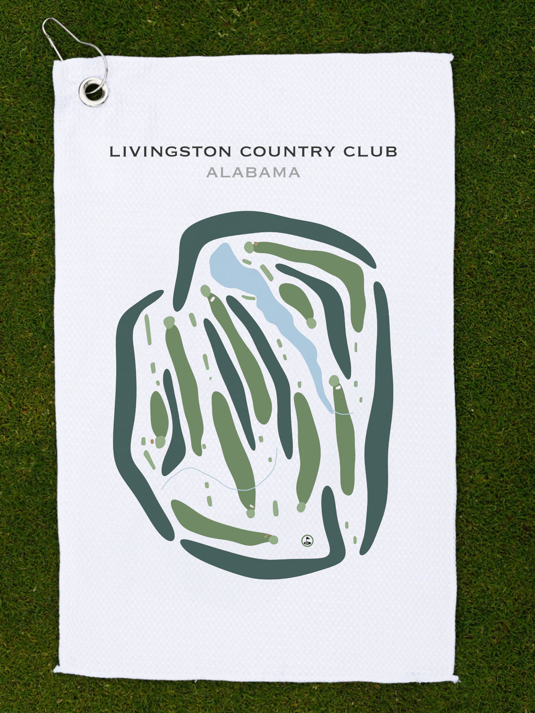 Livingston Country Club, Alabama - Printed Golf Courses