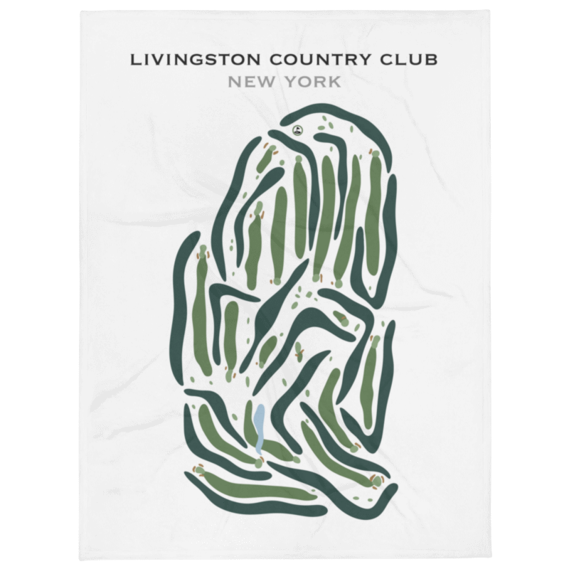 Livingston Country Club, New York - Printed Golf Courses