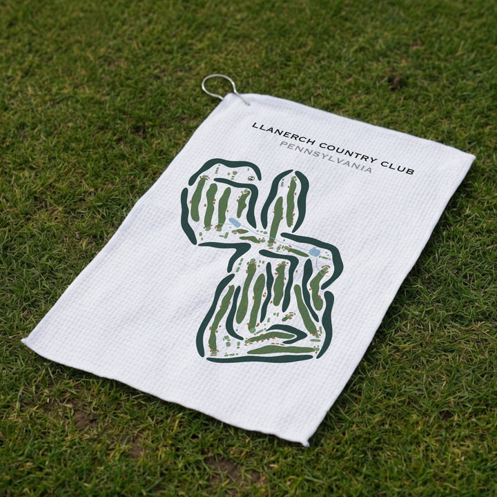 Llanerch Country Club, Pennsylvania - Printed Golf Courses