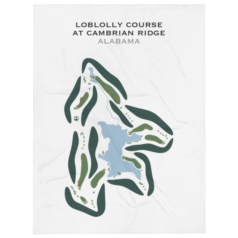 Loblolly Course at Cambrian Ridge, Alabama - Printed Golf Courses