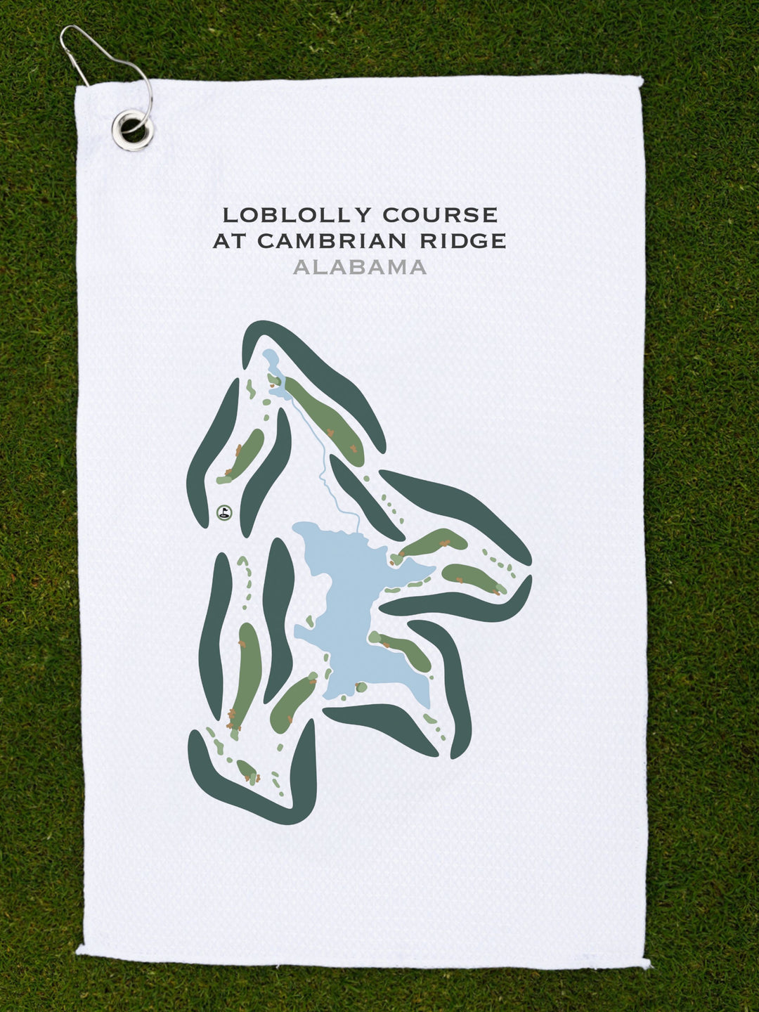 Loblolly Course at Cambrian Ridge, Alabama - Printed Golf Courses