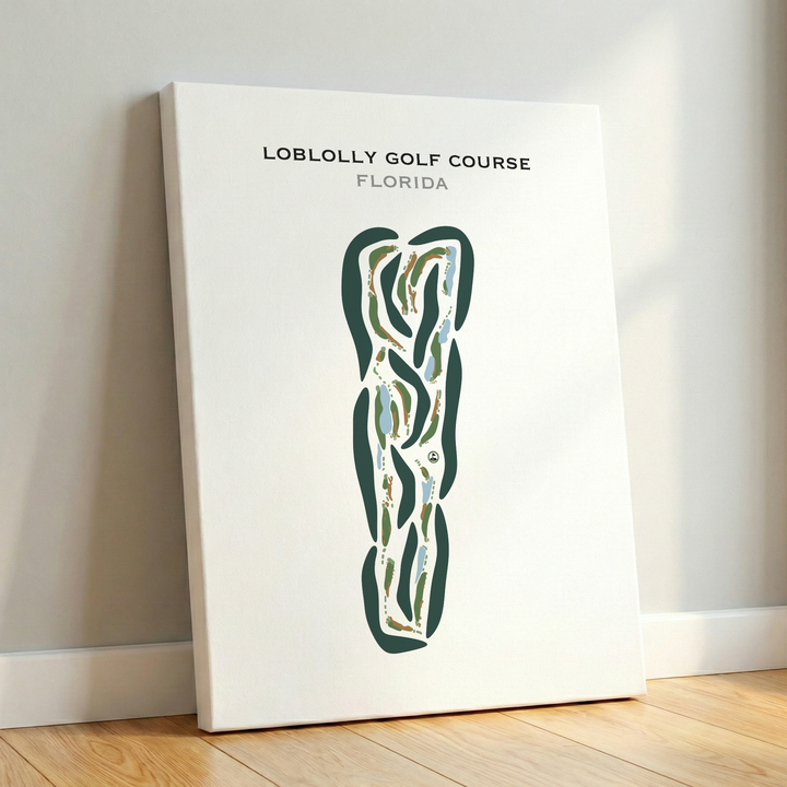 Loblolly Golf Course, Florida - Printed Golf Courses