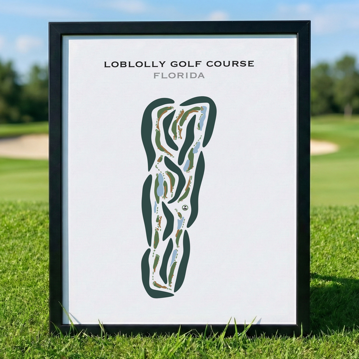 Loblolly Golf Course, Florida - Printed Golf Courses
