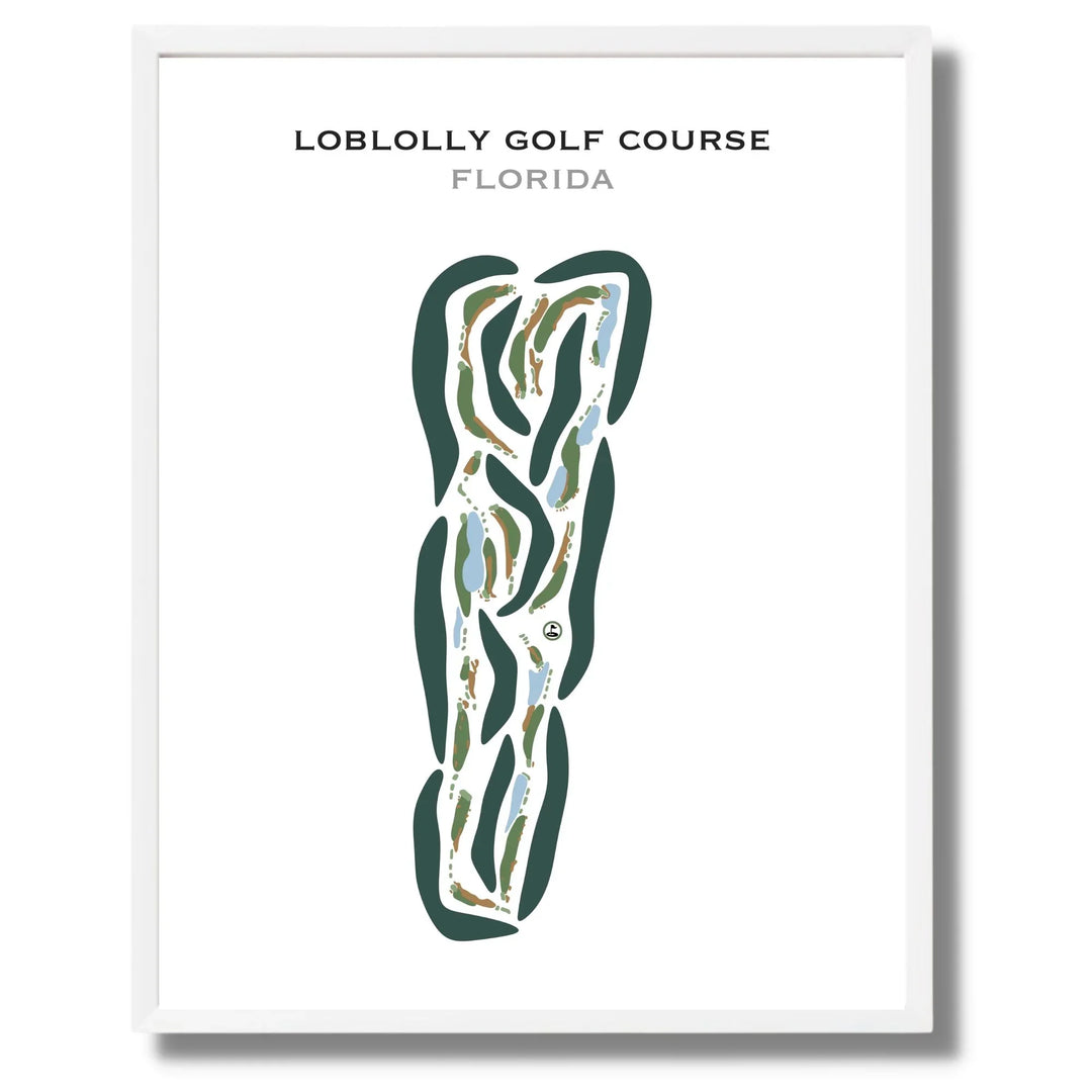 Loblolly Golf Course, Florida - Printed Golf Courses